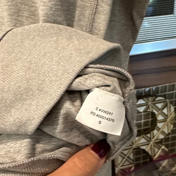 Vuori Halo Crew. S, light Heather gray - Picture 5 of 10